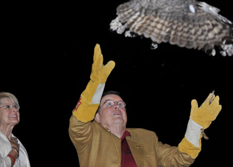 craig releasing bird