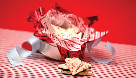 homemade peppermint bark