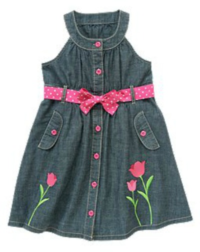 easter dress denim