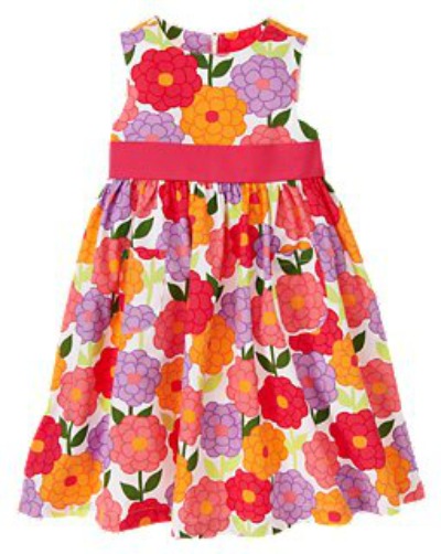 easter dress large floral