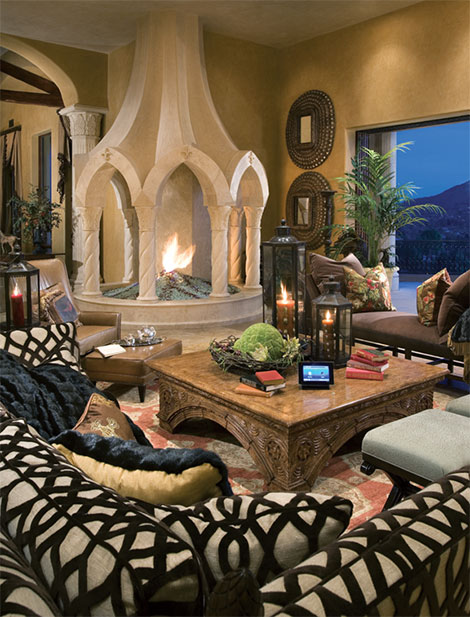 designer showhouse family room