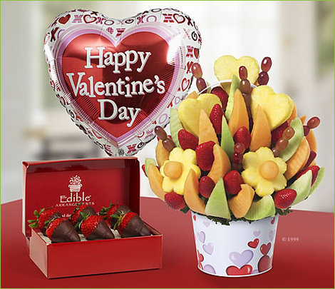 Same day delivery Valentine's Day gifts from Edible Arrangements