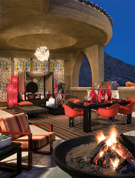 afm designer showhouse guest suite patio