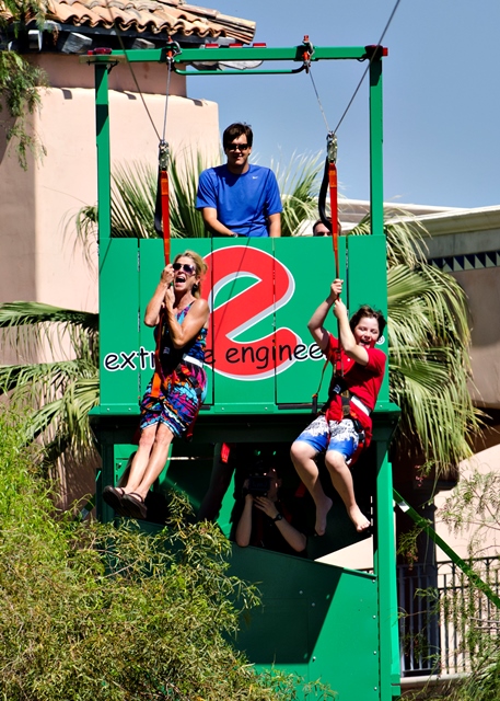 Zip Line Lori and Hayden