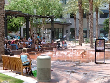 Splash Pad Kierland Commons