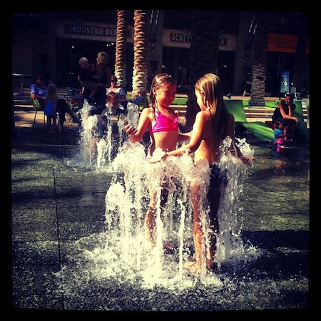 Splash Pad Scottsdale Quarter