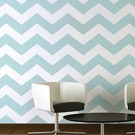 Wall Stencil Chevron