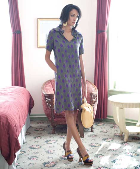 Marni peacock-inspired print dress Marni peacock-inspired print dress