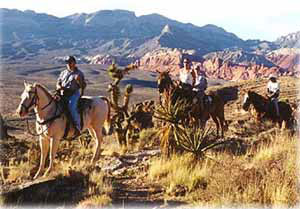 red rock canyon horseback riding tour