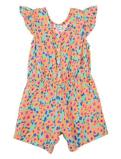 1 Splendid Little Girls Apricot Romper