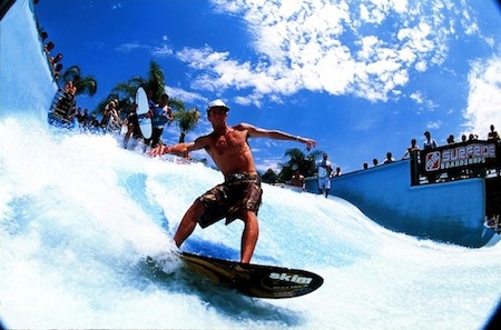 FlowRider Guy Surfing Summer