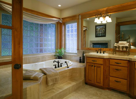 organized bathroom