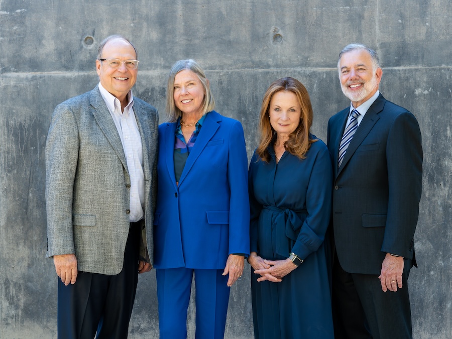 pARTy_committee_Donald C. Opatrny, Jr., Chair of the Board of Trustees; Judith Opatrny; Michele Feeney, Trustee; Matthew Feeney. Photo Phoenix Art Museum.jpg