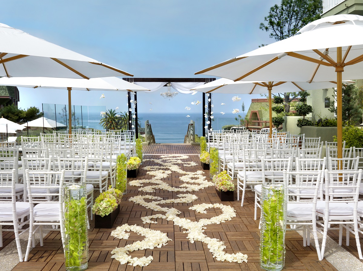 LAubergeDelMar Sunset Terrace wedding