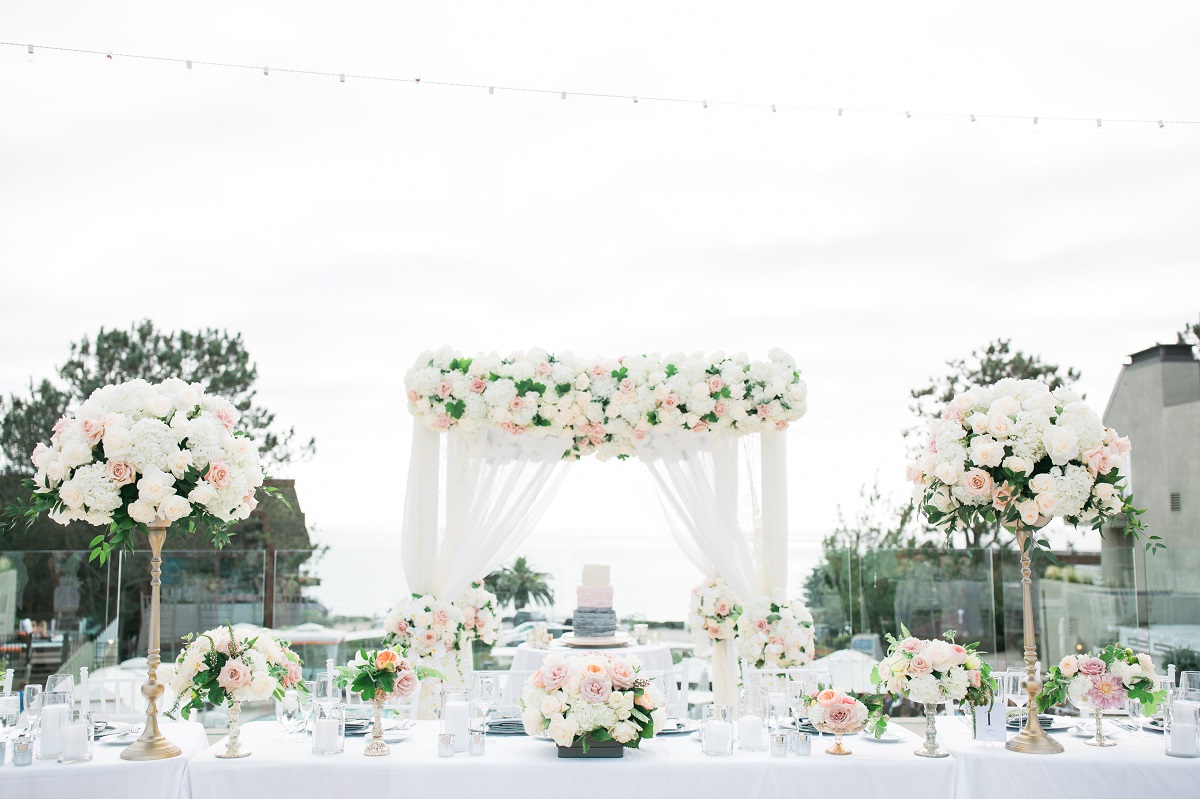 LAubergeDelMar WeddingSetup Terrace