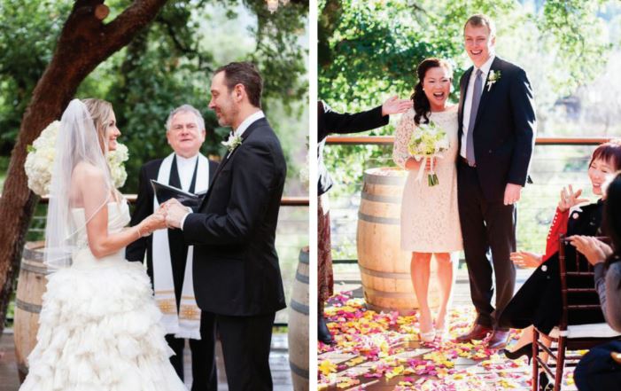 lakeview patio calistoga ranch elopement