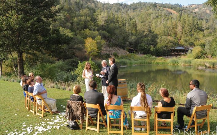 lommel lawn calistoga ranch elopement