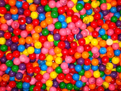 Gumballs at Dylan's Candy Bar