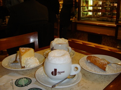 Dessert at Ferrara