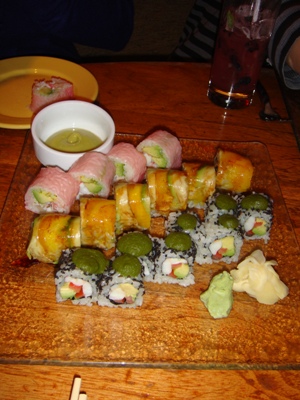 Rolls at Sushi Samba