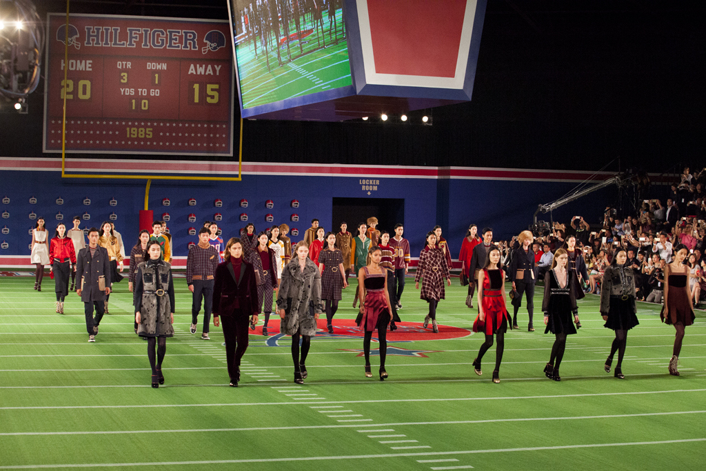 Tommy Hilfiger Re-Enacts Fall 2015 Fashion Show in Beijing